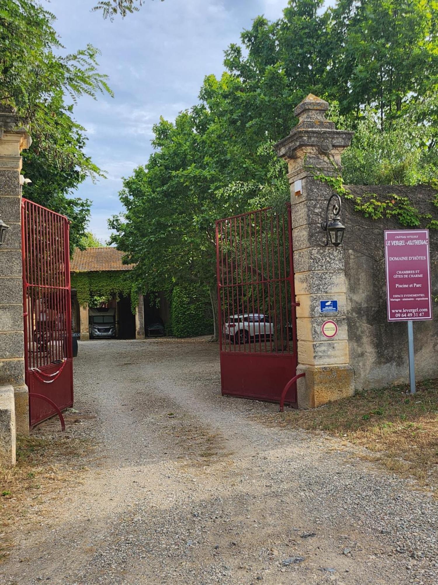 Chateau Le Vergel Authenac Ginestas Экстерьер фото